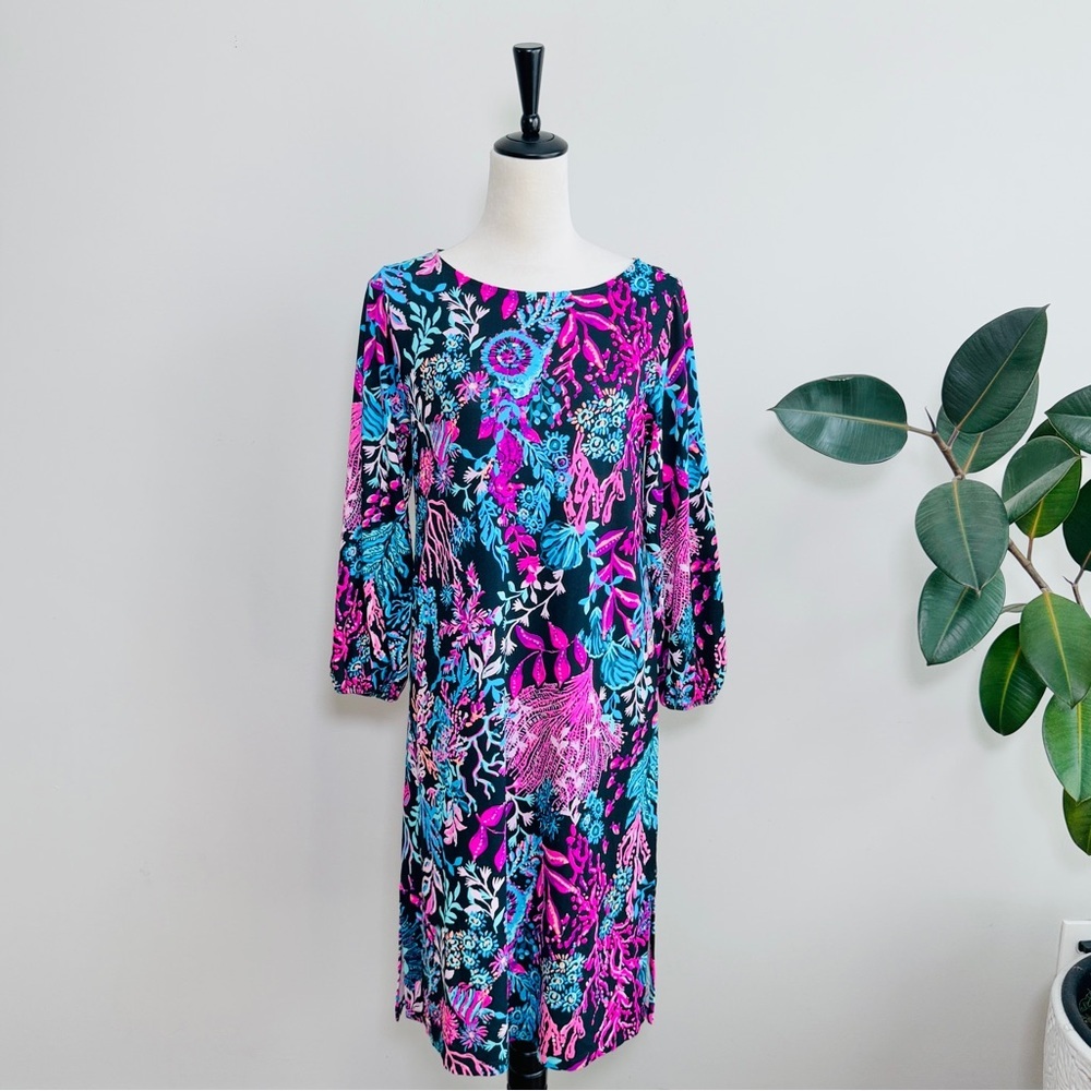 Lilly Pulitzer Shae Knee Length Dress Size XS No Belt - Picture 2 of 5